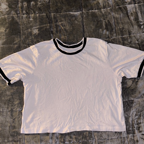 Oak & Fort Basic White Tee - S - Picture 1 of 4